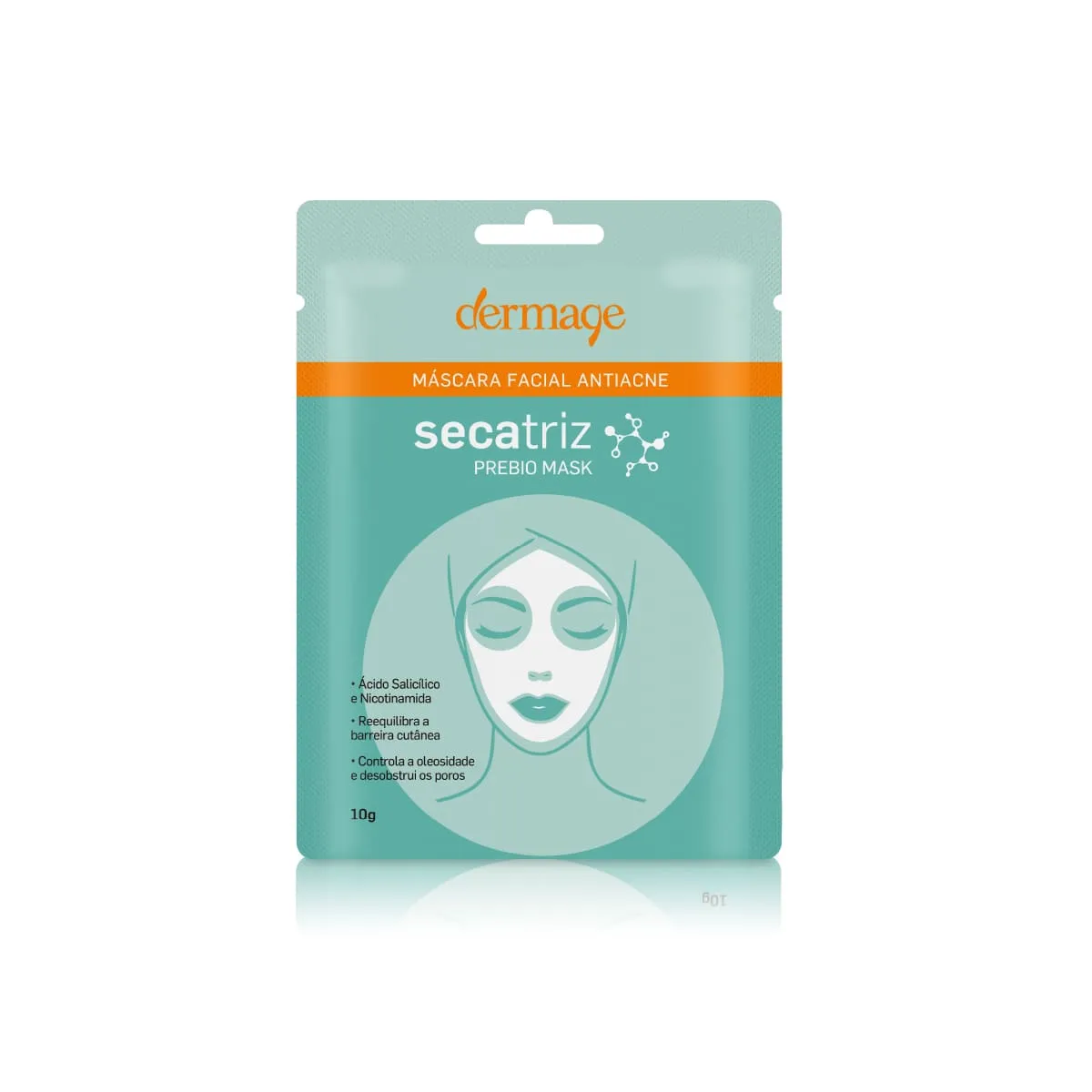 Máscara Facial dermage secatriz Prebio mask 10g