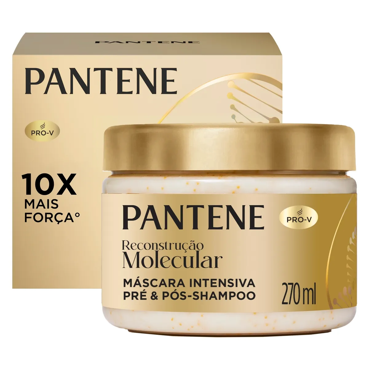 Máscara Intensiva Pantene Reconstrução Molecular 270ml