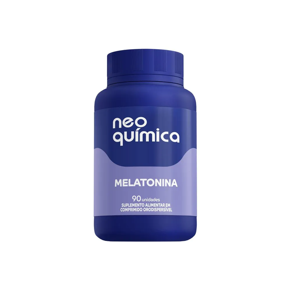 Melatonina 0,21mg Sabor Maracujá 90 Comprimidos Orodispersíveis Neo Química