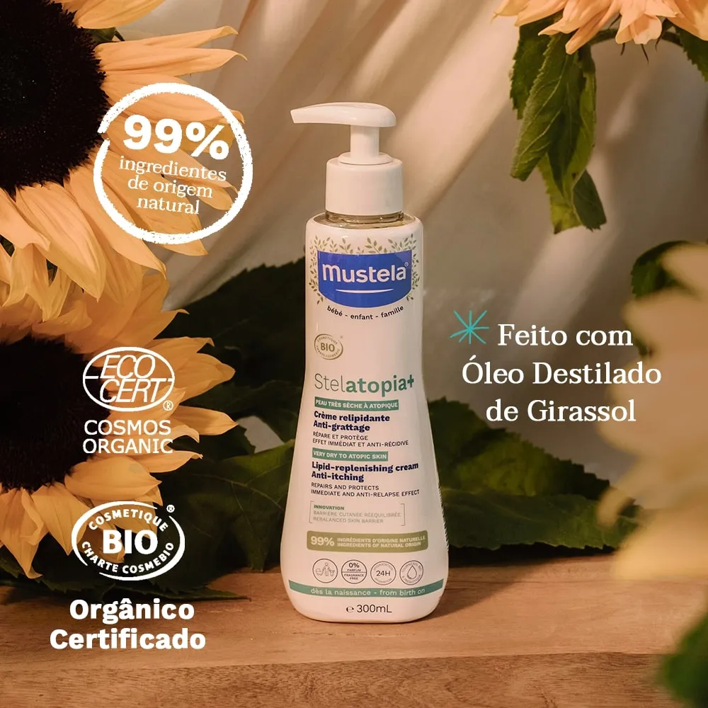 Mustela Stelatopia+ Hidratante Relipidante Antiprurido 300ml — foto 5