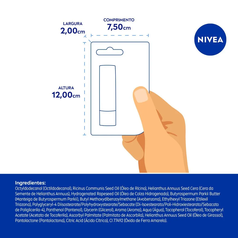 Nivea Protetor Labial Med Repair FPS15 4,8g — foto 7