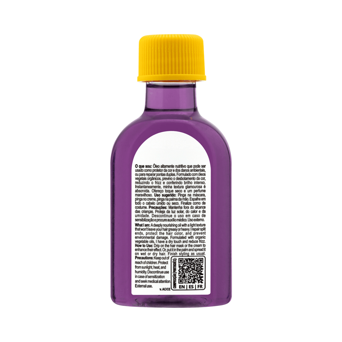 Óleo Capilar Lola Pinga! Reparação Açaí e Pracaxi 50ml — foto 2