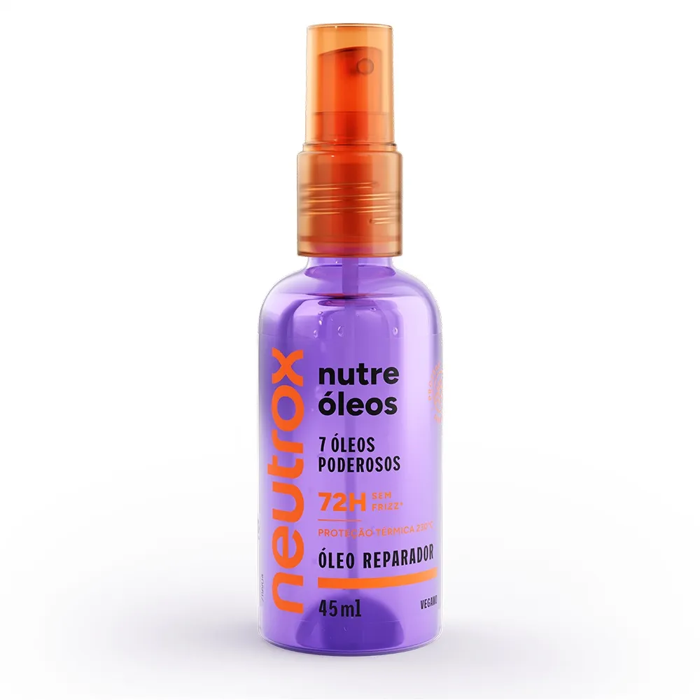 Óleo Capilar Neutrox Nutre Óleos 7 Óleos Poderosos Reparador 45ml