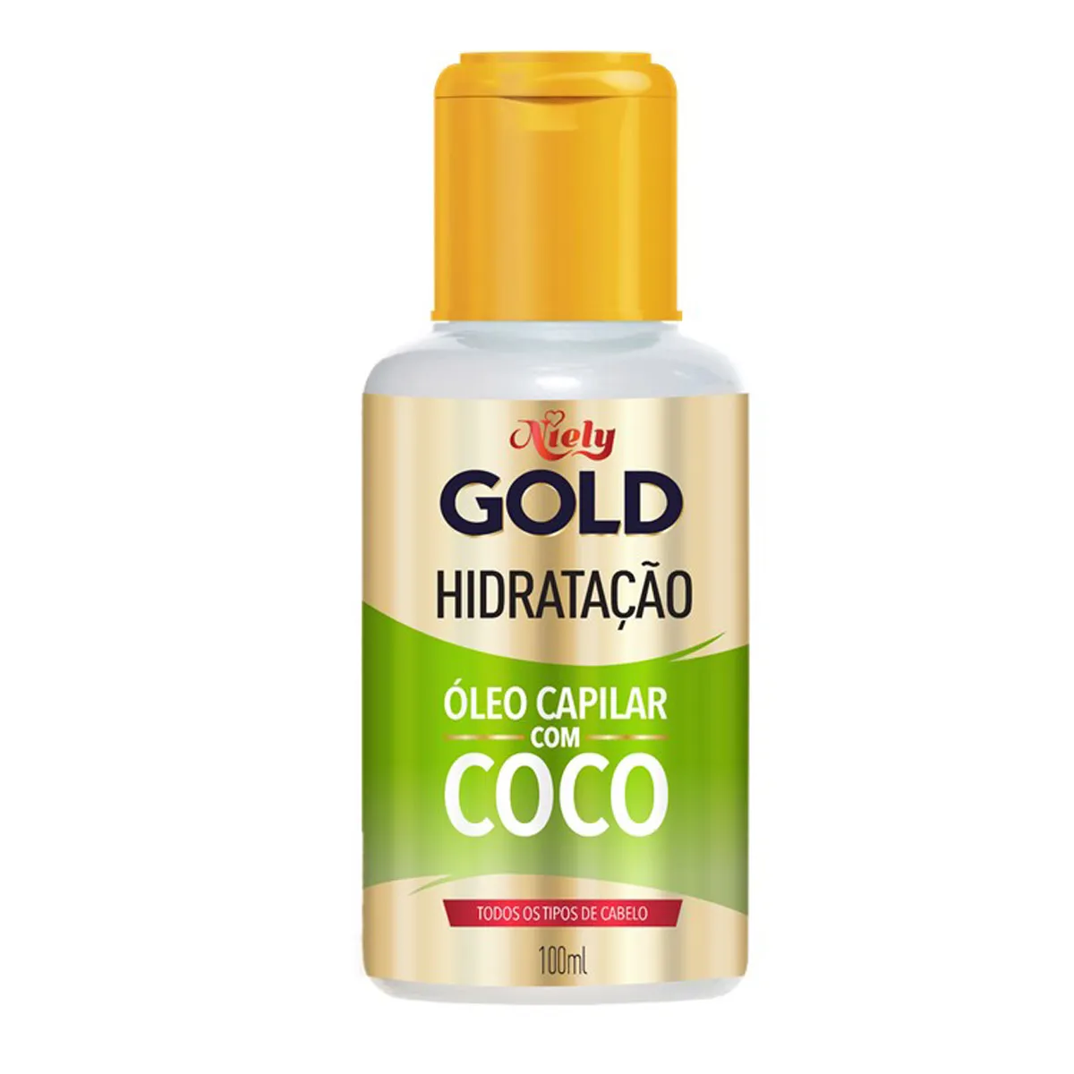 Óleo Capilar Niely Gold Hidratação Milagrosa Água de Coco 100ml