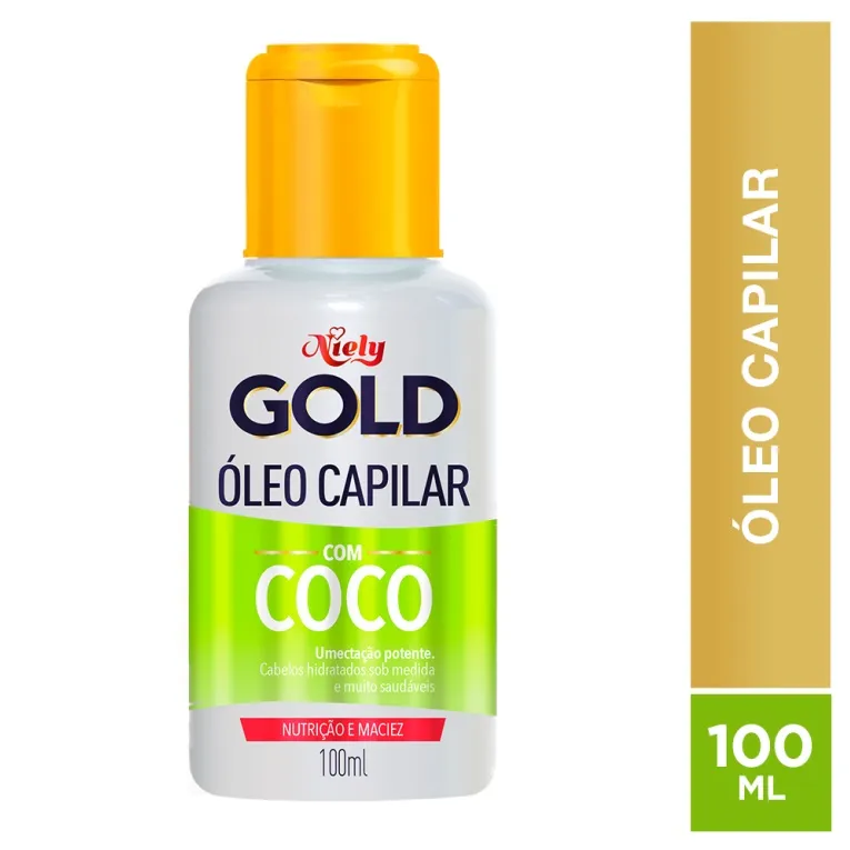 Óleo Capilar Niely Gold Hidratação Milagrosa Água de Coco 100ml — foto 3