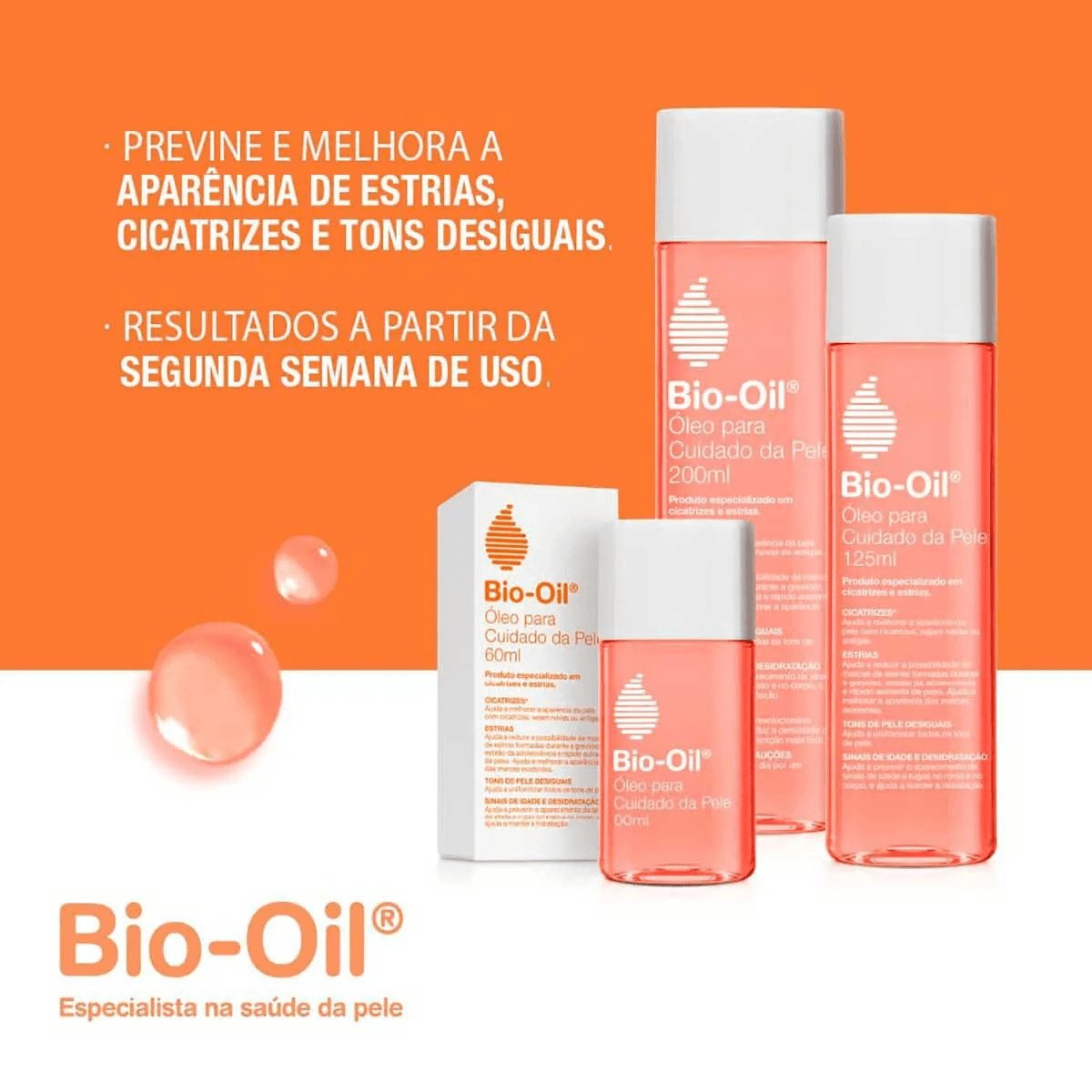 Óleo Corporal Bio-Oil Antiestrias e Cicatrizante 200ml — foto 4