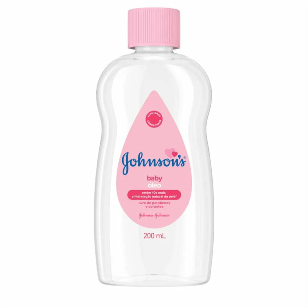 Óleo Corporal Johnson's Baby Bebê Regular 200ml