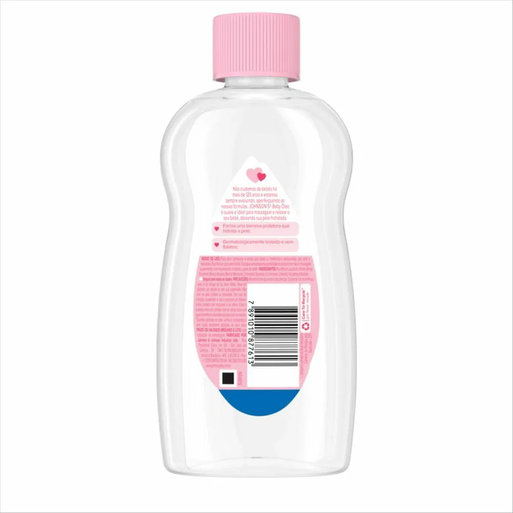 Óleo Corporal Johnson's Baby Bebê Regular 200ml — foto 2