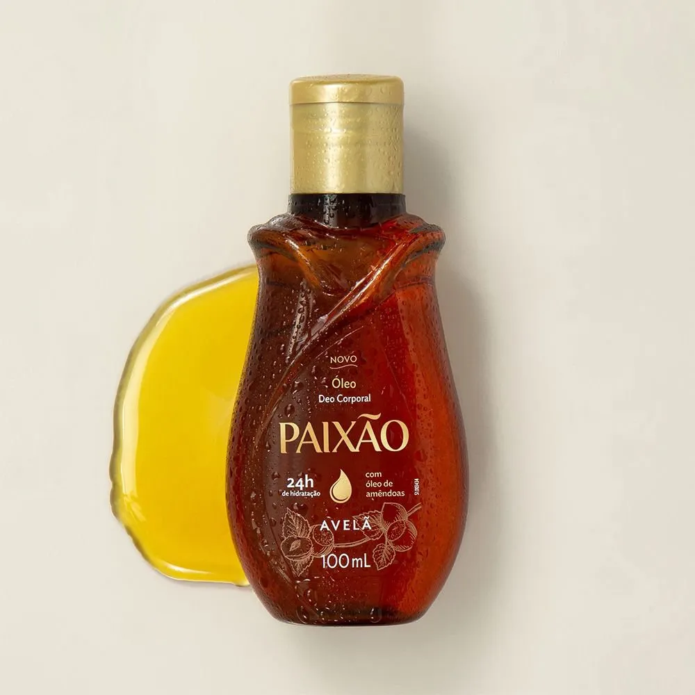 Óleo Corporal Paixão Amêndoas e Avelã 100ml — foto 4