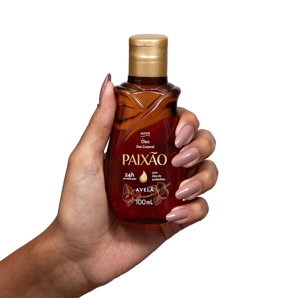 Óleo Corporal Paixão Amêndoas e Avelã 100ml — foto 2