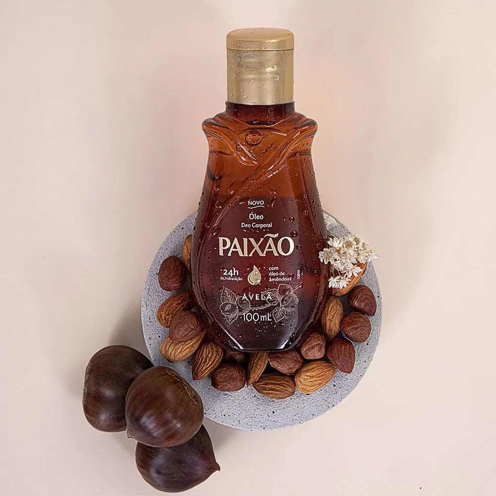 Óleo Corporal Paixão Amêndoas e Avelã 100ml — foto 3