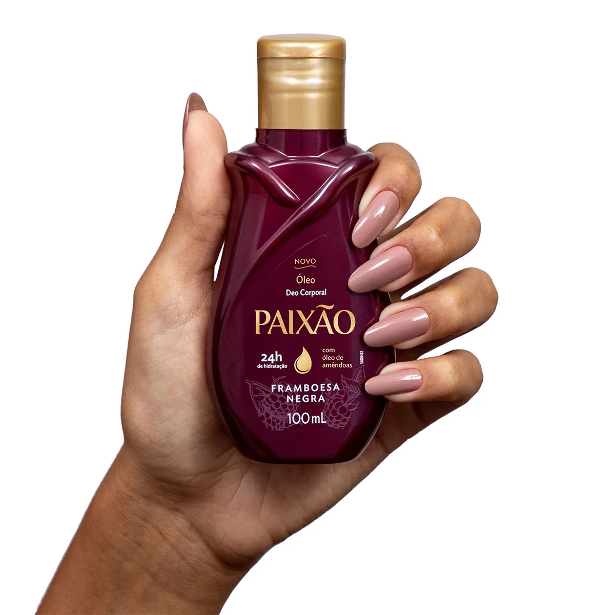 Óleo Corporal Paixão Framboesa Negra 100ml — foto 6