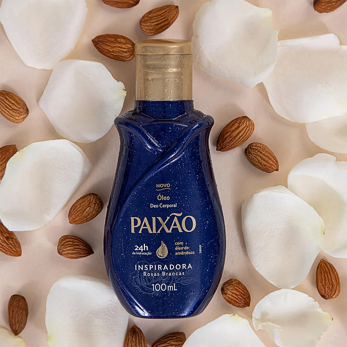 Óleo Corporal Paixão Inspiradora Rosas Brancas 100ml — foto 4