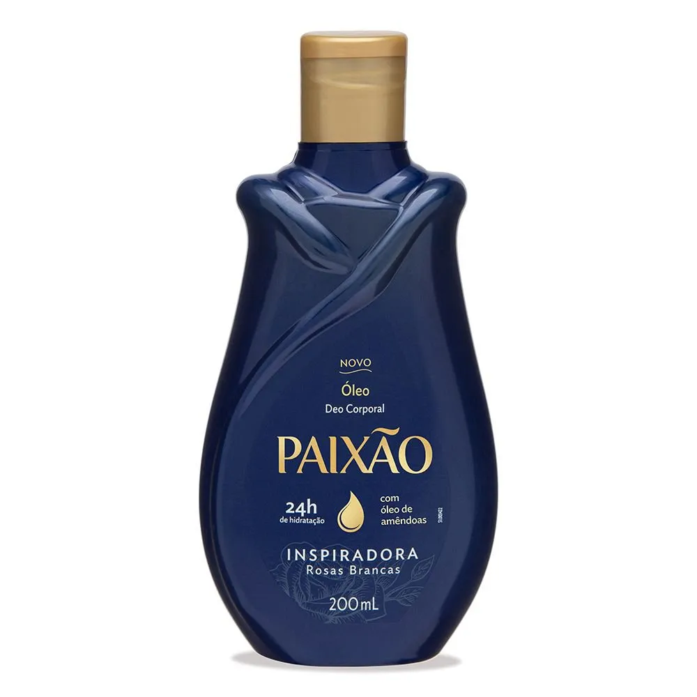 Óleo Corporal Paixão Inspiradora Rosas Brancass 200ml