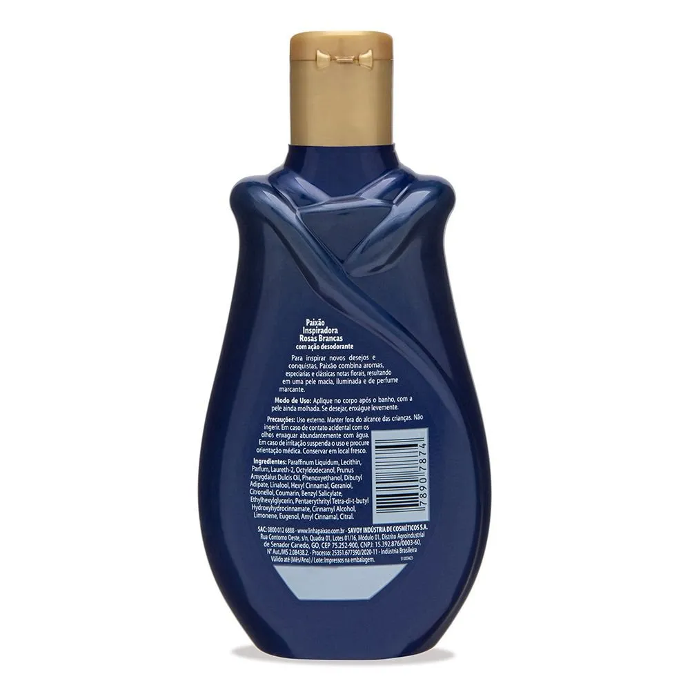 Óleo Corporal Paixão Inspiradora Rosas Brancass 200ml — foto 5
