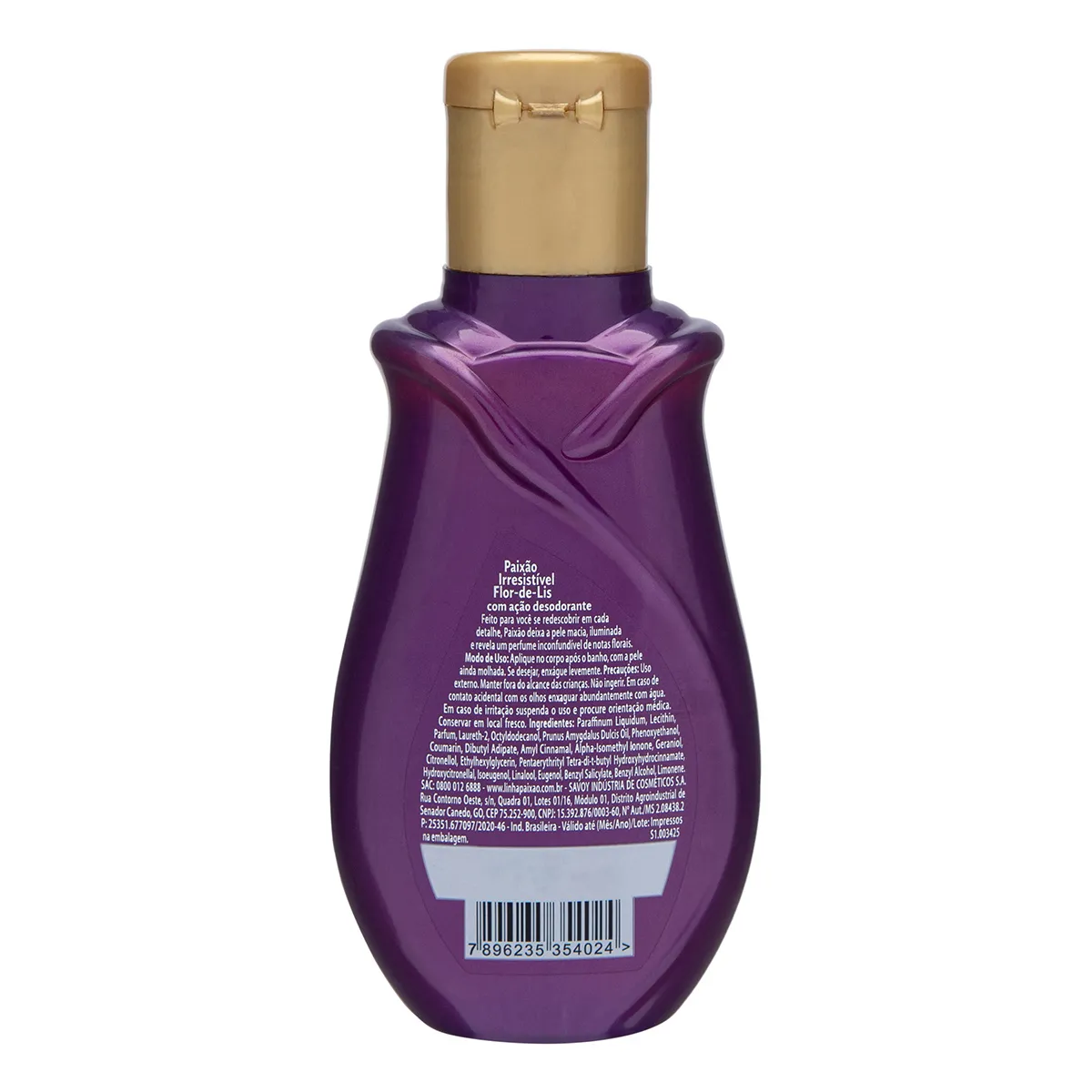 Óleo Corporal Paixão Irresistível Flor de Lis 100ml — foto 4
