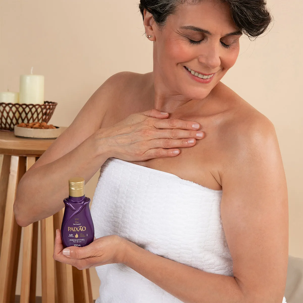 Óleo Corporal Paixão Irresistível Flor de Lis 100ml — foto 2