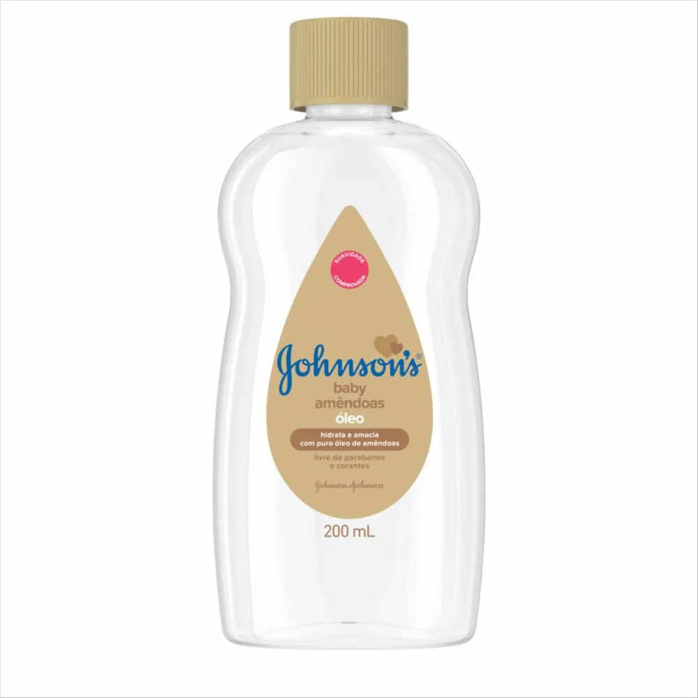 Óleo de Amêndoas Johnson's Baby Infantil 200ml