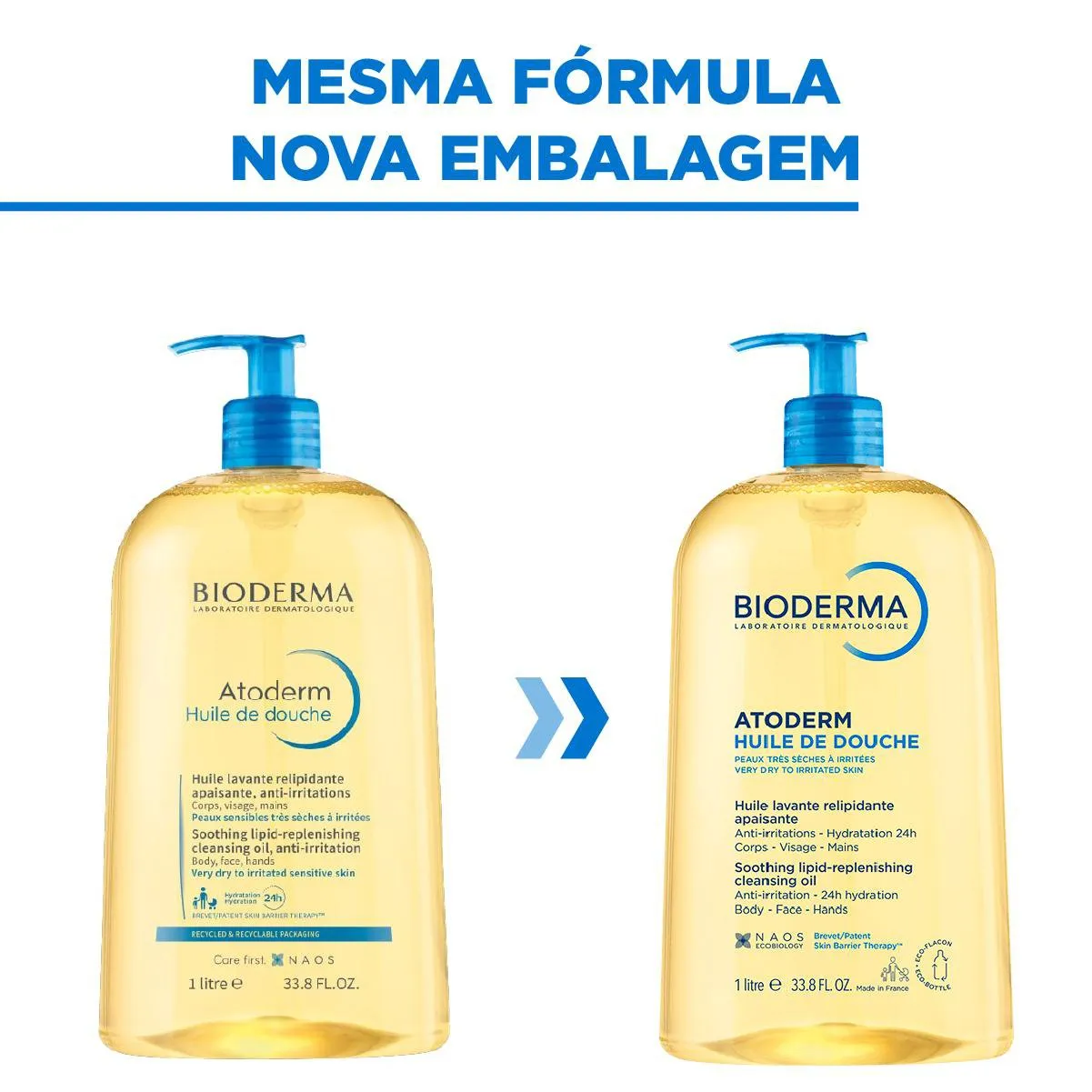 Óleo de Banho Bioderma Atoderm Hidratante 1 Litro — foto 7