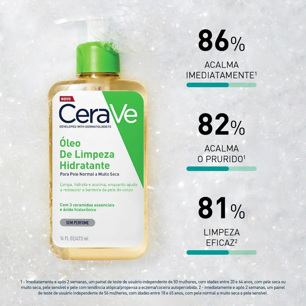 Óleo de Limpeza CeraVe Hidratante 236ml — foto 5
