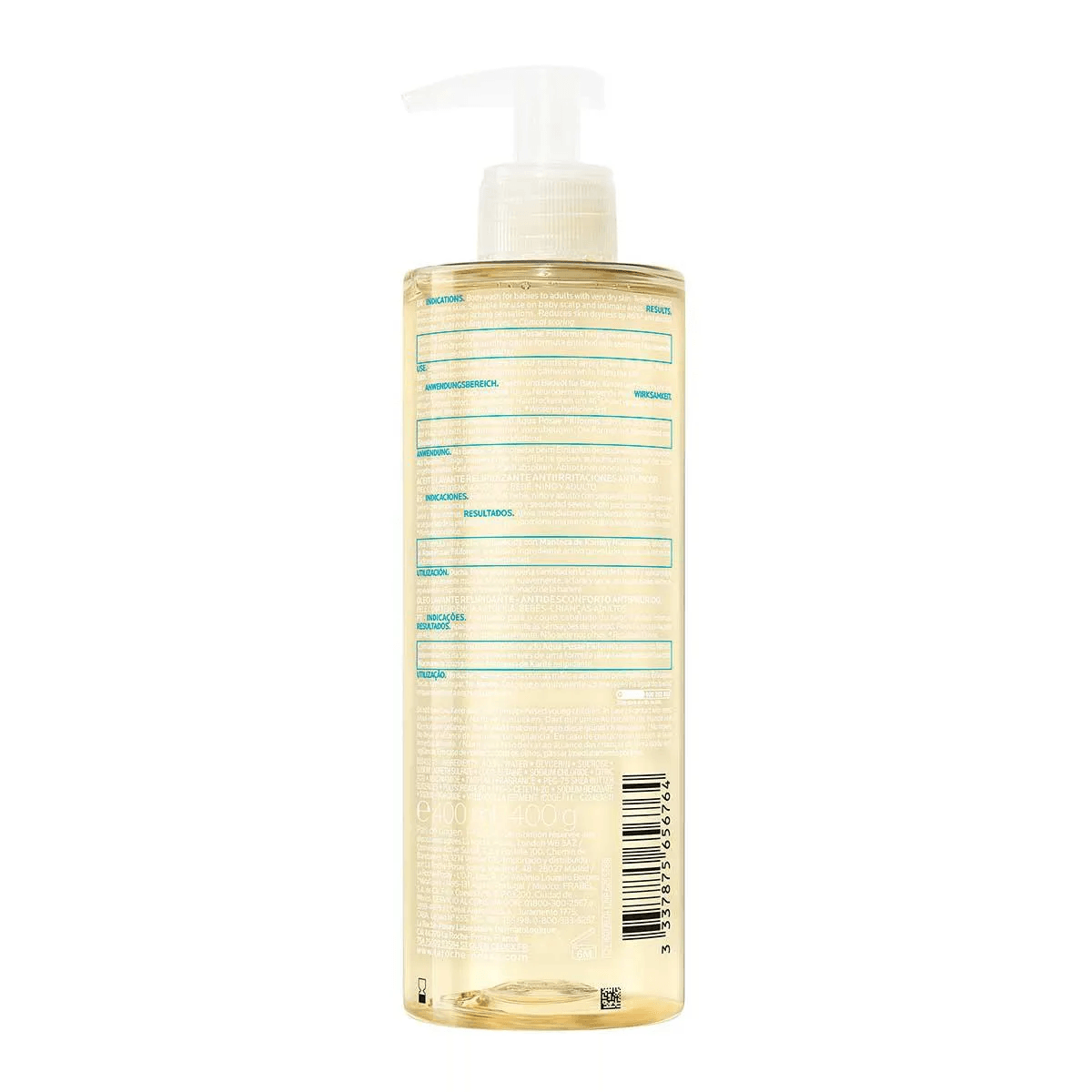 Óleo de Limpeza La Roche-Posay Lipikar AP+ Hidratante 400ml — foto 3
