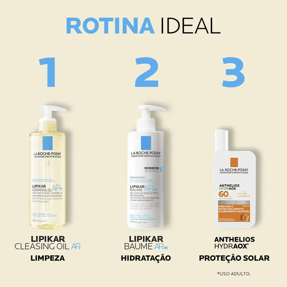 Óleo de Limpeza La Roche-Posay Lipikar AP+ Hidratante 400ml — foto 5