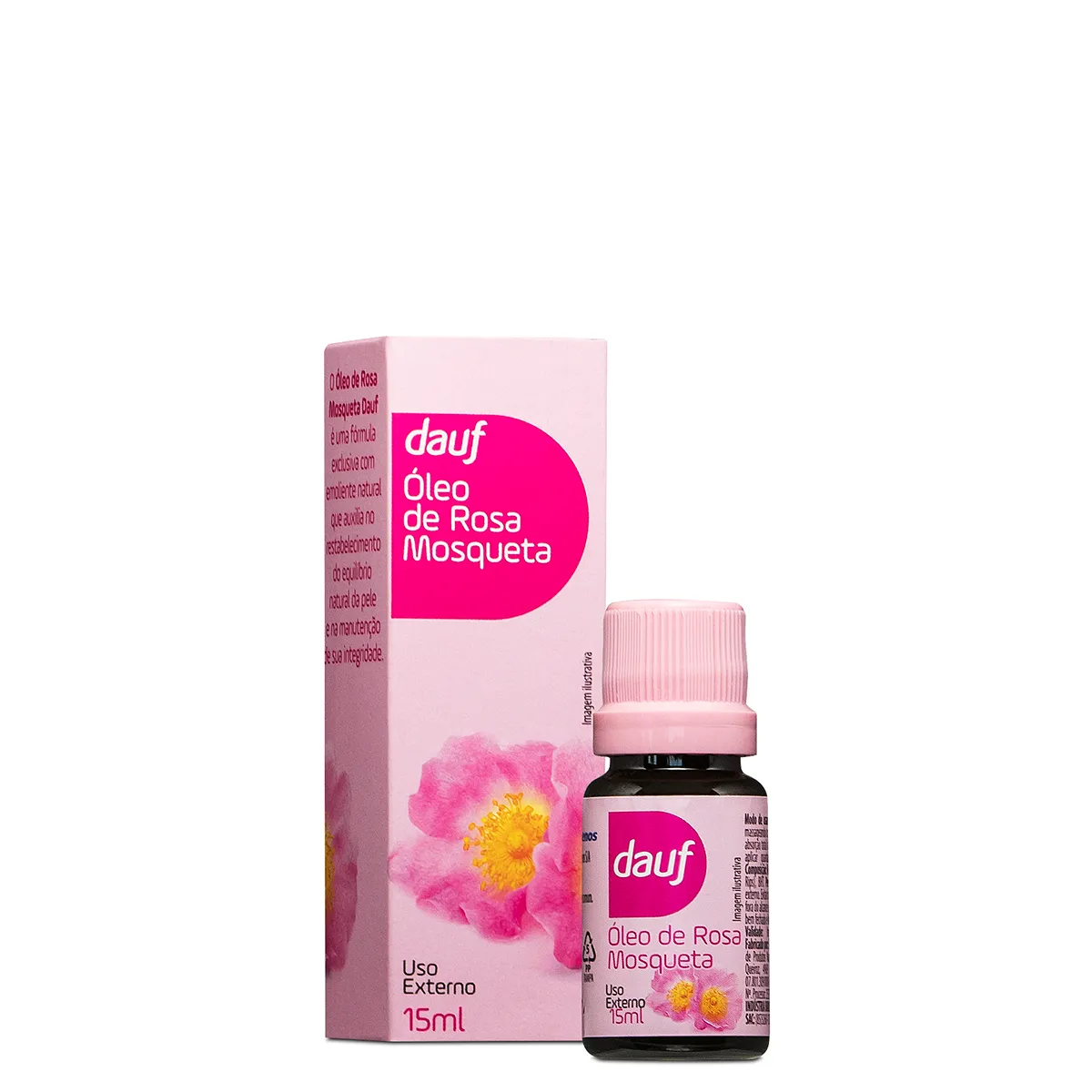Óleo De Rosa Mosqueta Dauf 15ml 1 Unidade
