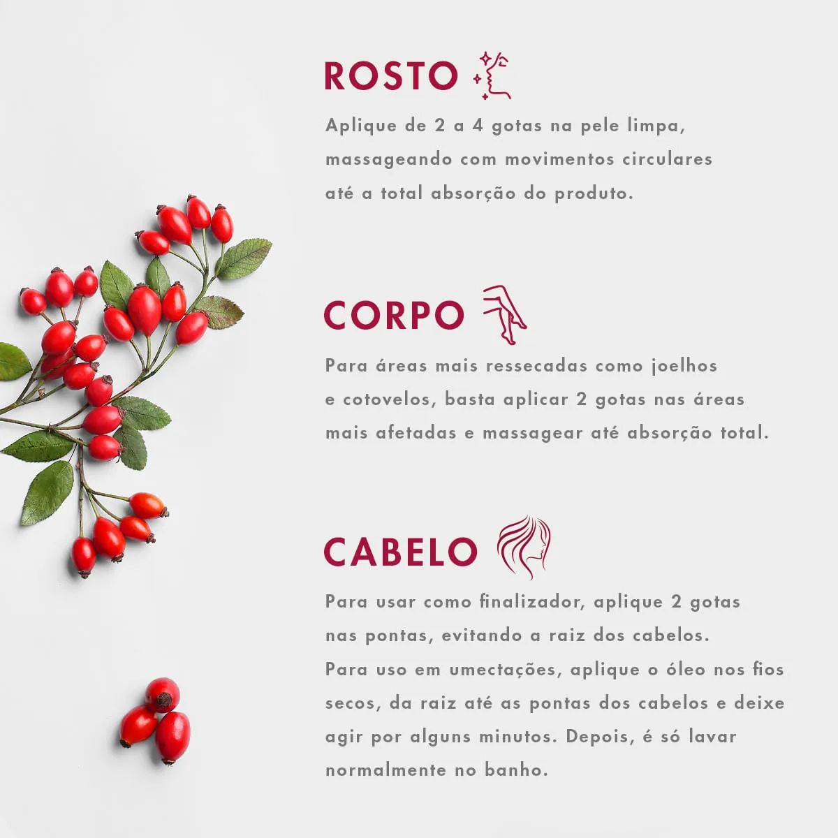 Óleo de Rosa Mosqueta Musquée Puro 50ml — foto 5