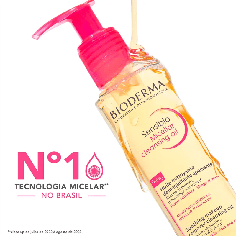 Óleo Demaquilante Bioderma Sensibio Micelar Cleansing 150ml — foto 6