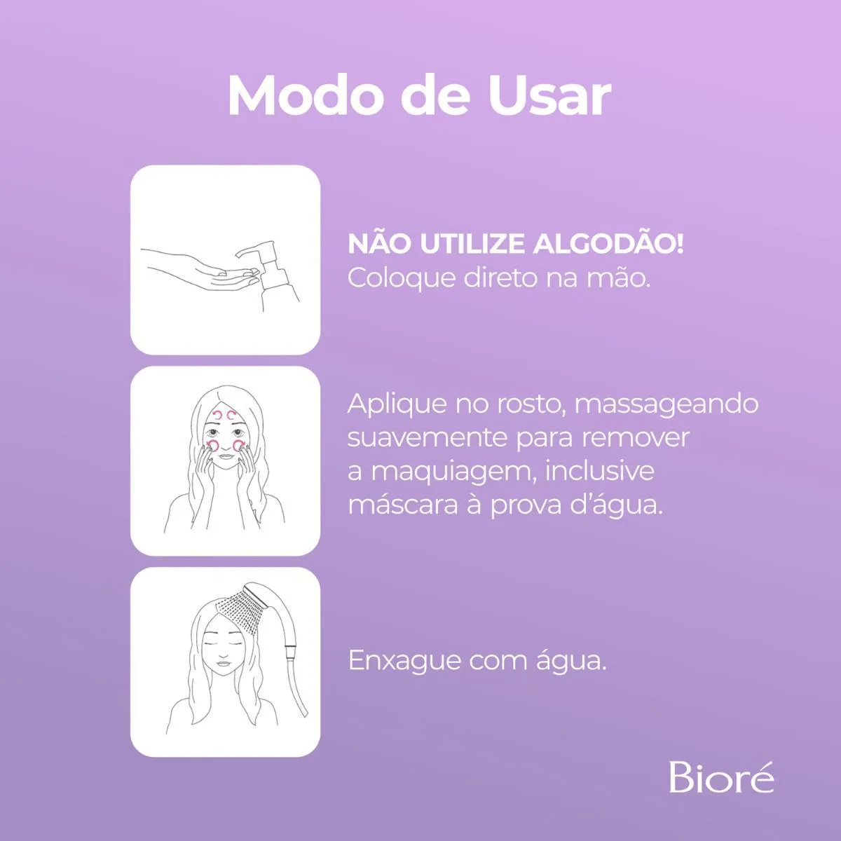 Óleo Demaquilante Bioré Make Up Remover 210ml — foto 2