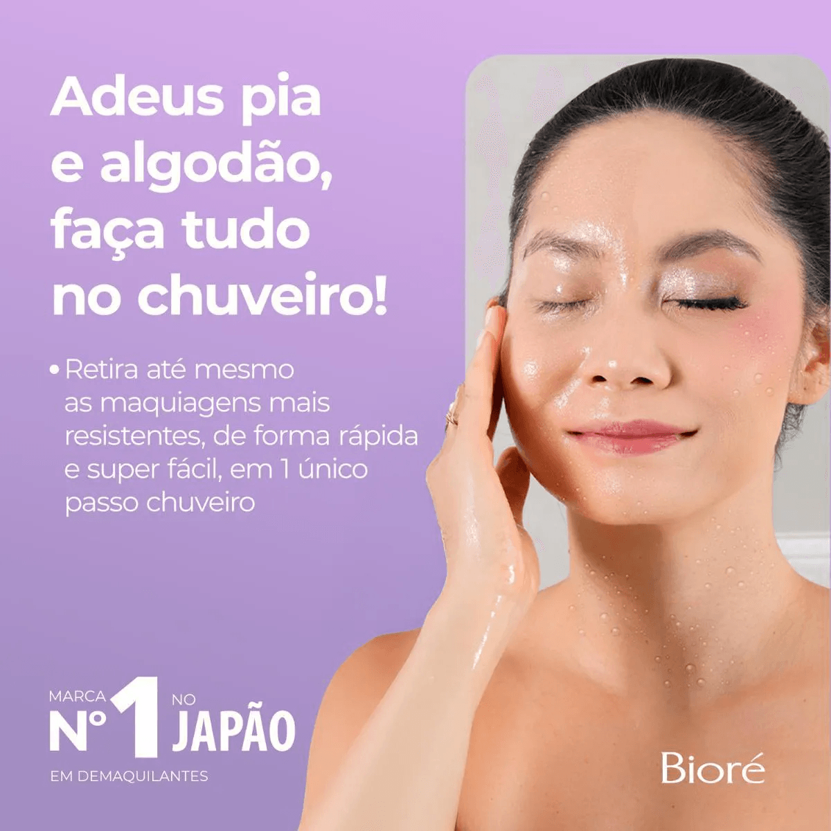 Óleo Demaquilante Bioré Make Up Remover 210ml — foto 4
