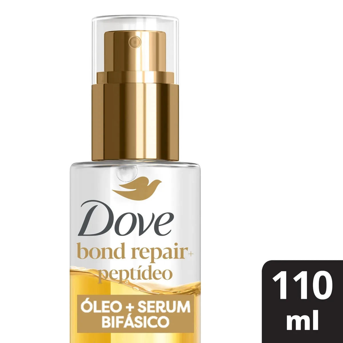 Óleo e Sérum Bifásico Dove Bond Repair + Peptídeo 110ml