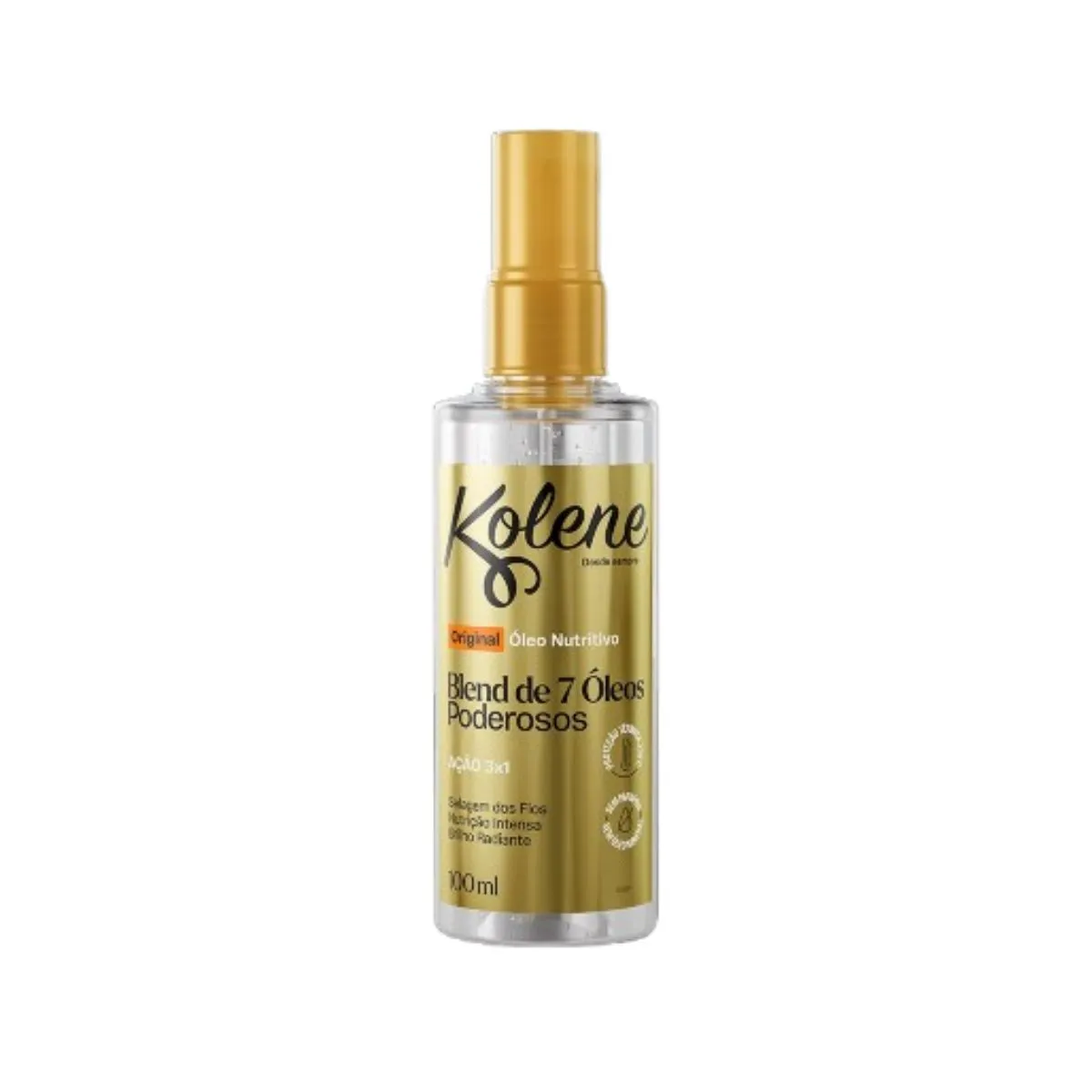 Óleo Finalizador Capilar Kolene Blend De 7 Óleos Poderosos 100ml Pump