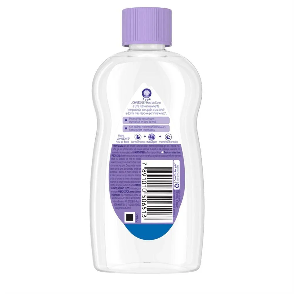 Óleo Johnson's Baby Hora do Sono - 200ml — foto 2