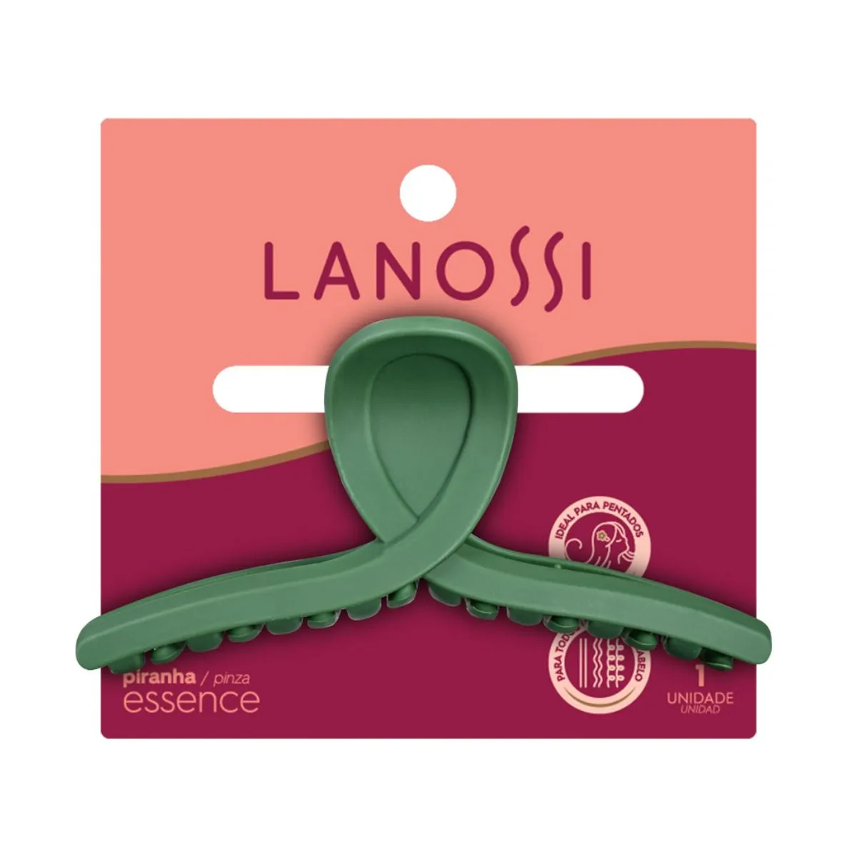 Piranha De Cabelo Lanossi Essence 1 Unidade