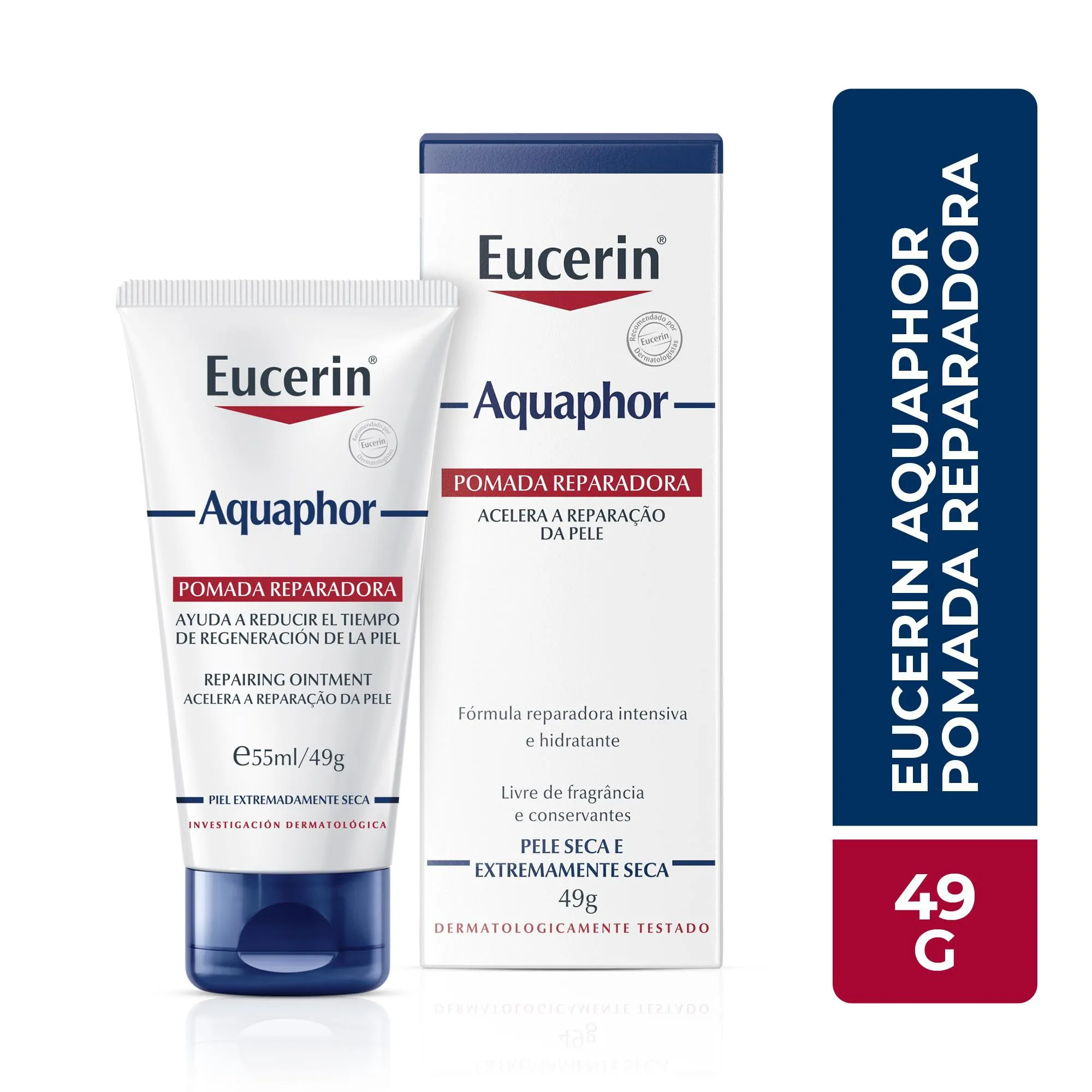 Pomada Eucerin Aquaphor Reparadora Intensiva 49g