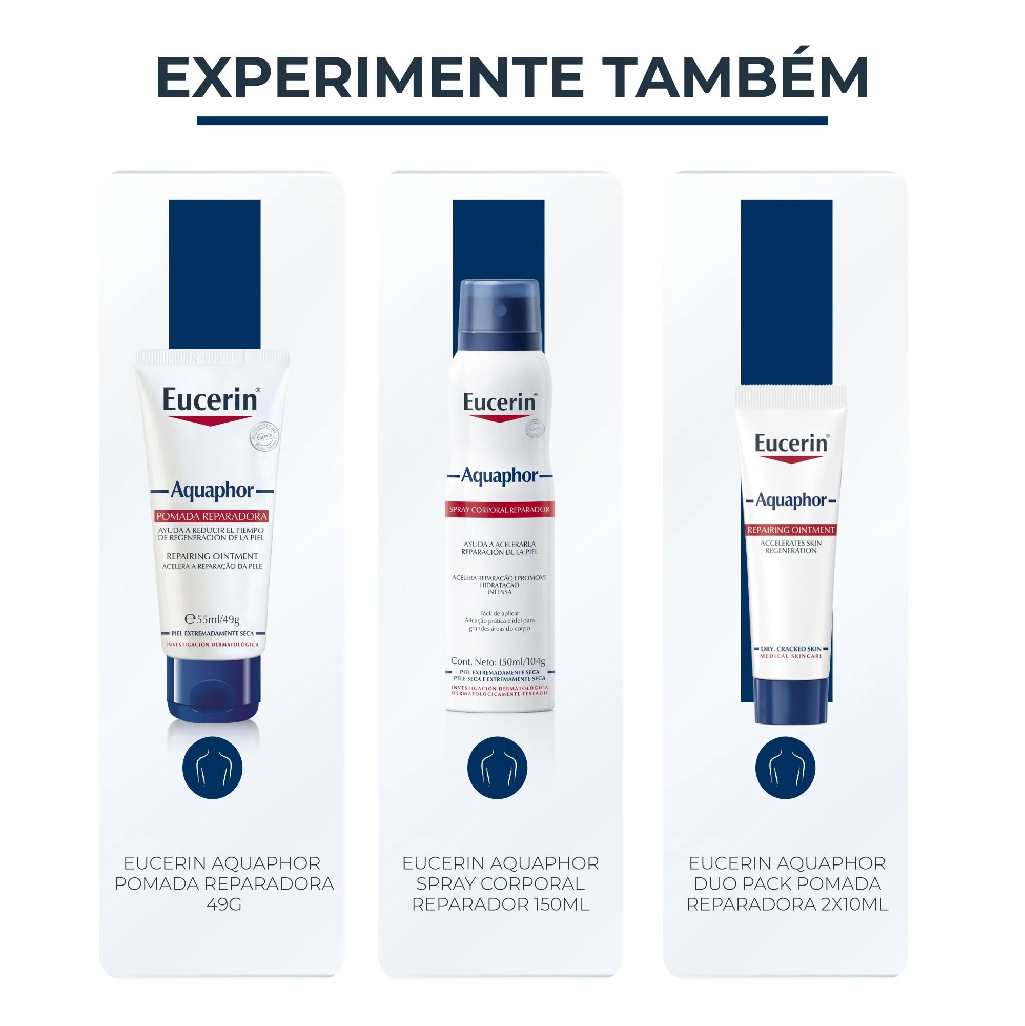 Pomada Eucerin Aquaphor Reparadora Intensiva 49g — foto 8