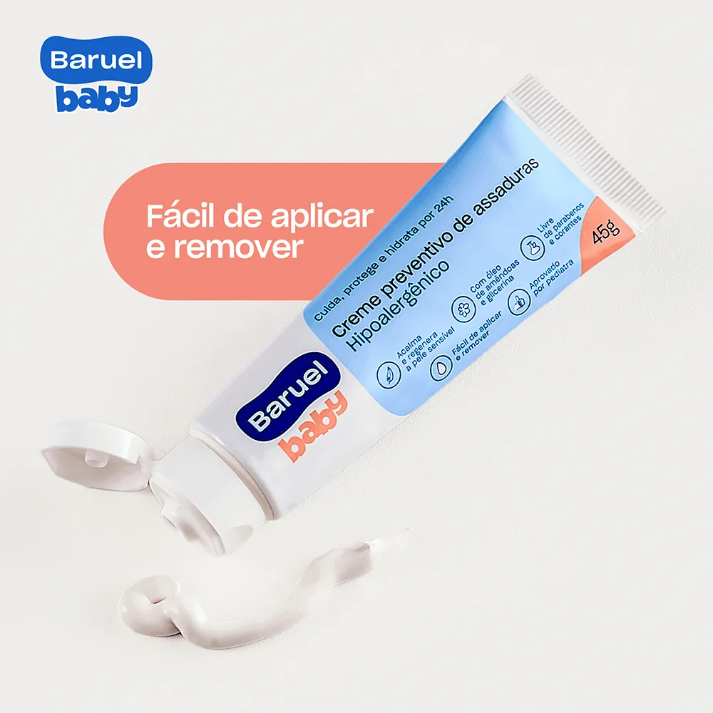 Pomada para Assadura Baruel Baby Hipoalergênico 45g — foto 4