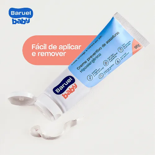 Pomada para Assadura Baruel Baby Óleo de Amêndoas Hipoalergênica 90g — foto 4