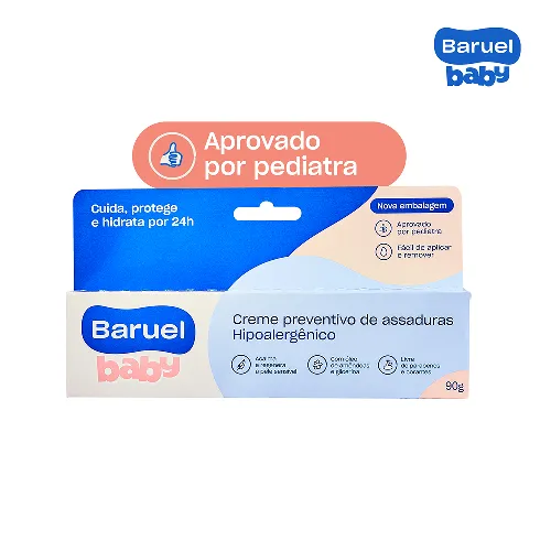 Pomada para Assadura Baruel Baby Óleo de Amêndoas Hipoalergênica 90g — foto 2