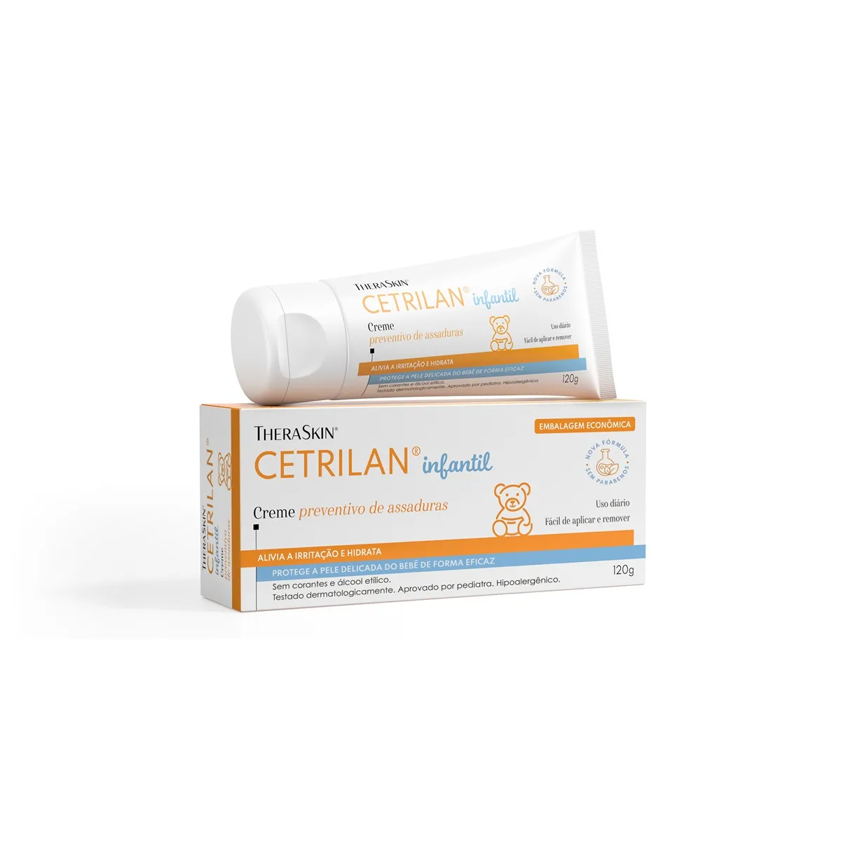 Pomada para Assadura Cetrilan Creme Protetor 120g