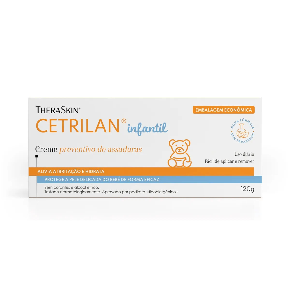 Pomada para Assadura Cetrilan Creme Protetor 120g — foto 2