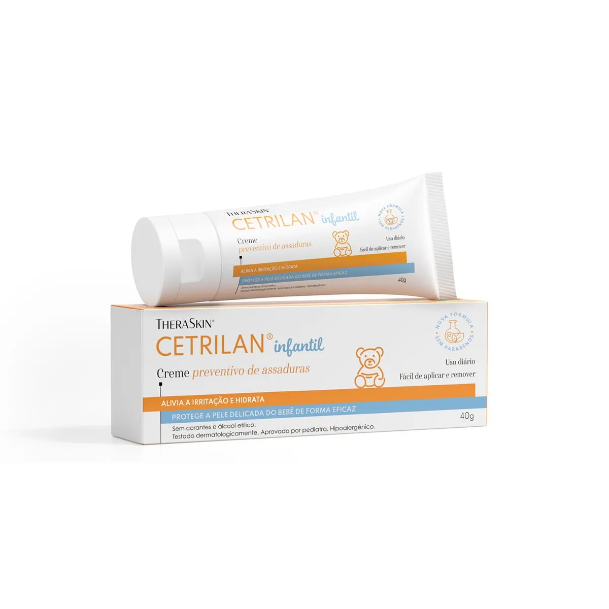 Pomada para Assadura Cetrilan Creme Protetor 40g — foto 2