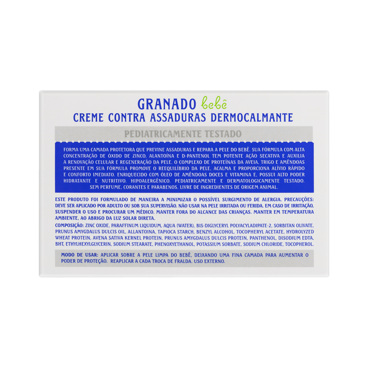 Pomada para Assadura Granado Bebê Pele Sensível Recém-Nascido 300g — foto 4