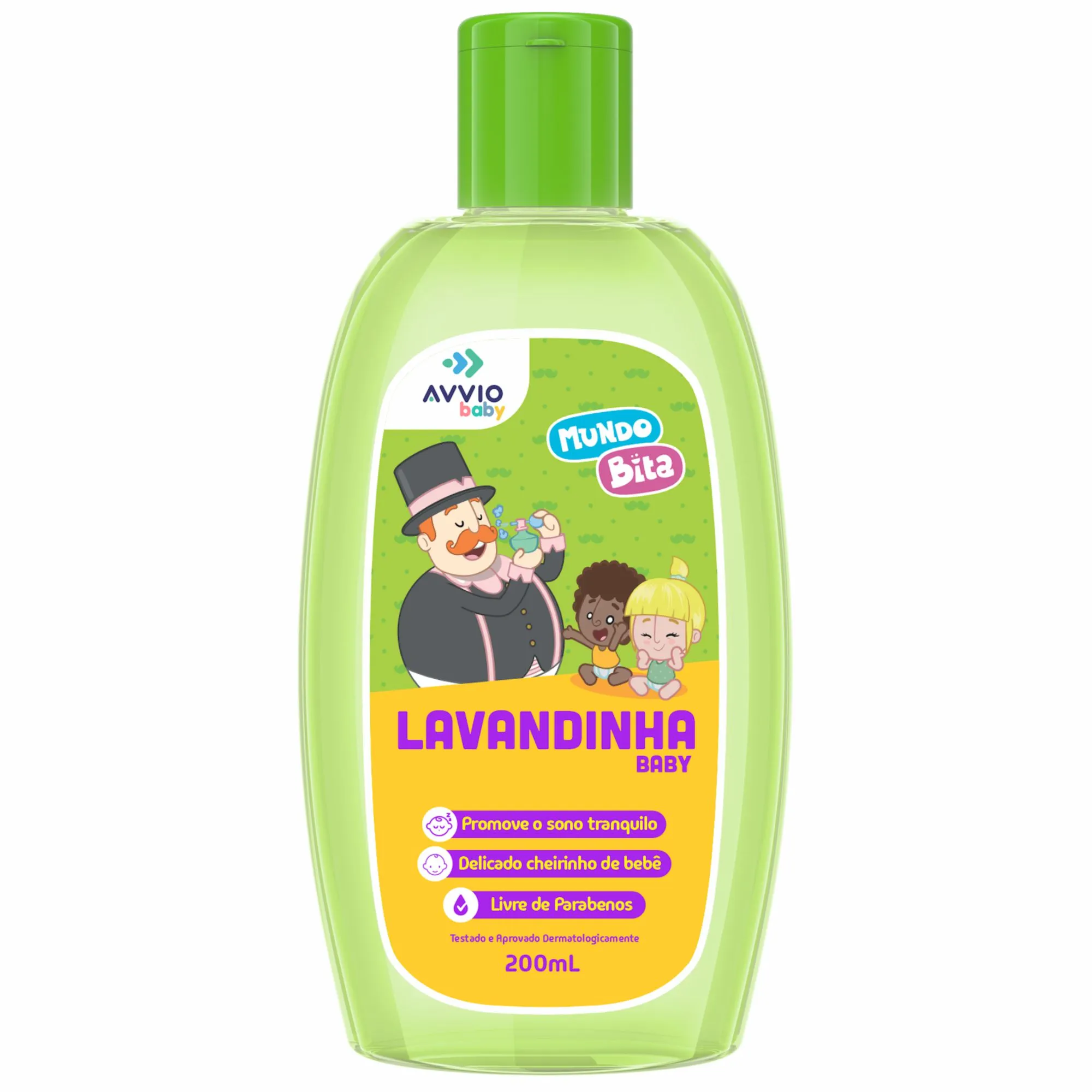 Pós Banholavanda Baby Mundo Bita 200ml