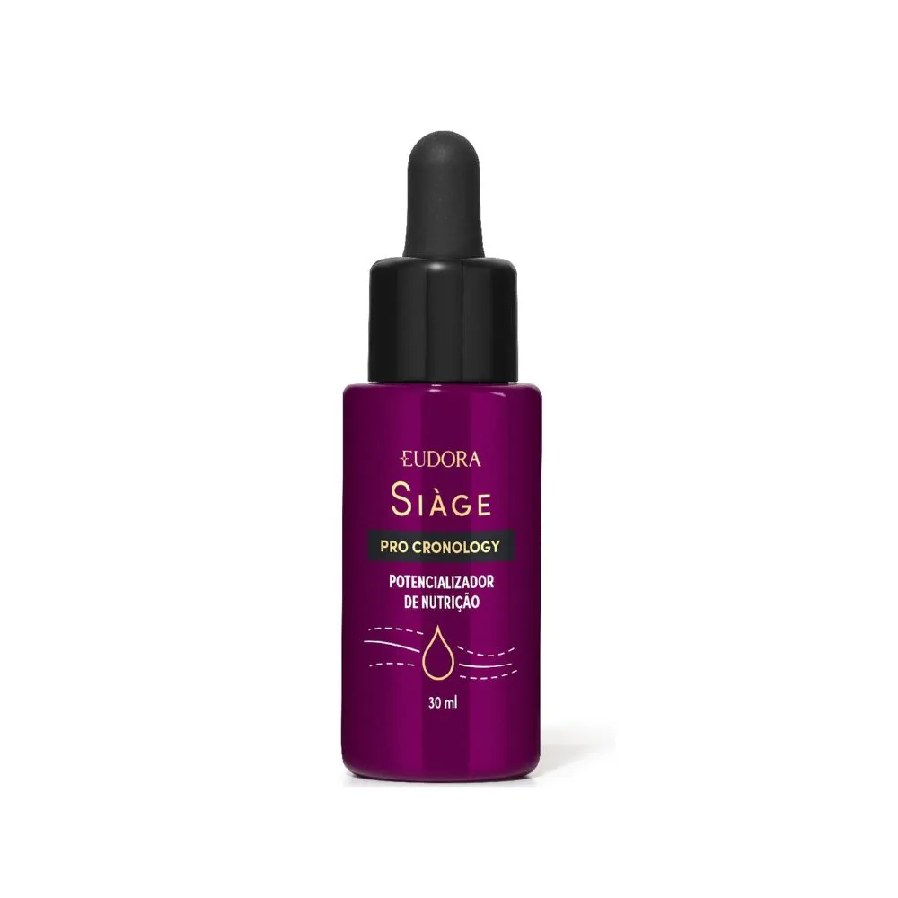 Potencializador Capilar Eudora Siàge Pro Cronology Nutrição 30ml
