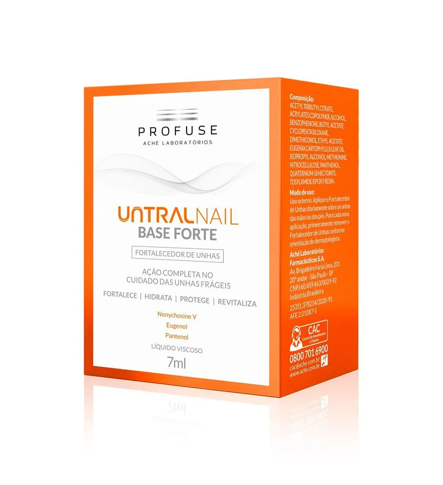 Profuse UntralNail Base Forte Fortalecedor de Unha 7ml