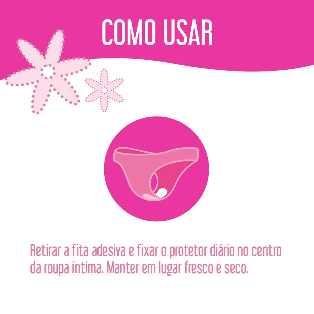 Protetor Diário Carefree Todo Dia Sem Perfume 40 Unidades — foto 4