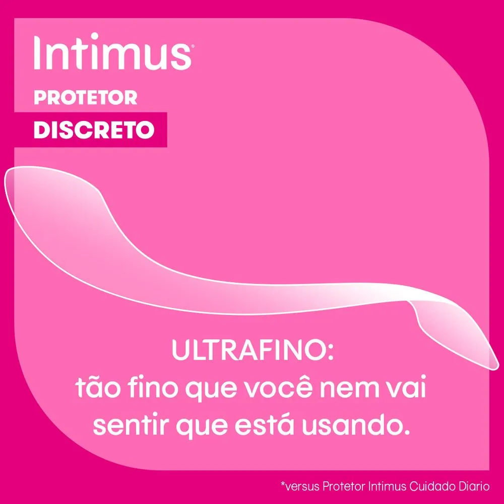 Protetor Diário Intimus Discreto Ultrafino 80 Unidades — foto 4