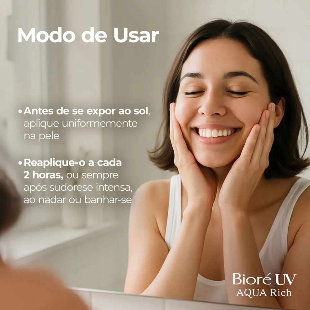 Protetor Solar Bioré UV Aqua Rich Watery Essence FPS50 70g — foto 10